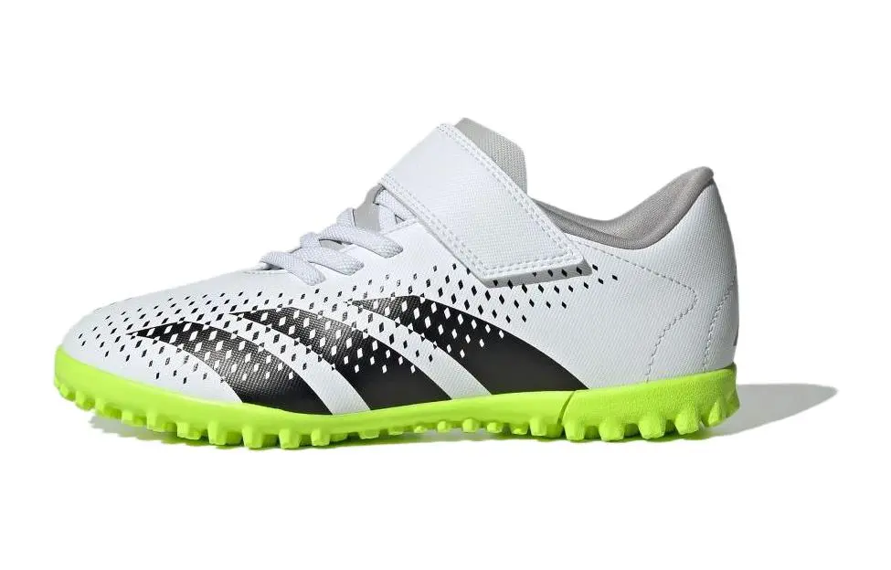 Adidas Predator Accuracy.4 PREDATOR Collection Accuracy.4 TF Abrasion Resistant Low top Soccer Shoes White Black Green
