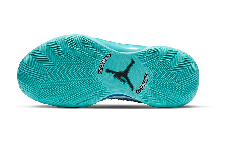 Кеды Jordan JordanAir Jordan 35 GC "Morpho" GS (белый / синий / черный) — Белый / синий / чёрный — фото 8