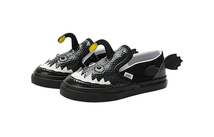 Детские обувь Vans V Angler Fish (черная) — фото 3