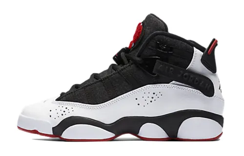 Jordan 6 Rings Black Gym Red GS