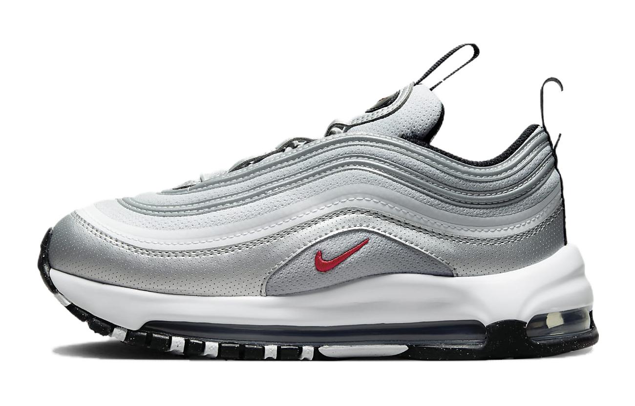 Детские кроссовки Nike Air Max 97 (серо-белые)