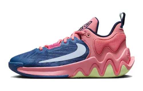 Nike Giannis Immortality 2 Low top Basketball Shoes Blue Pink Unisex