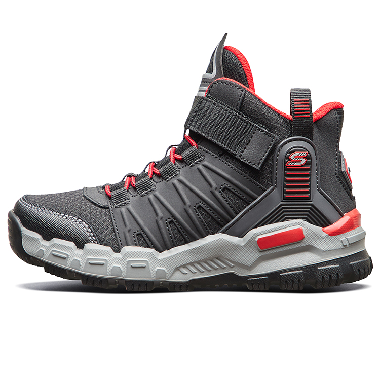 Детские кроссовки Skechers Adventure Track (черно-красные)