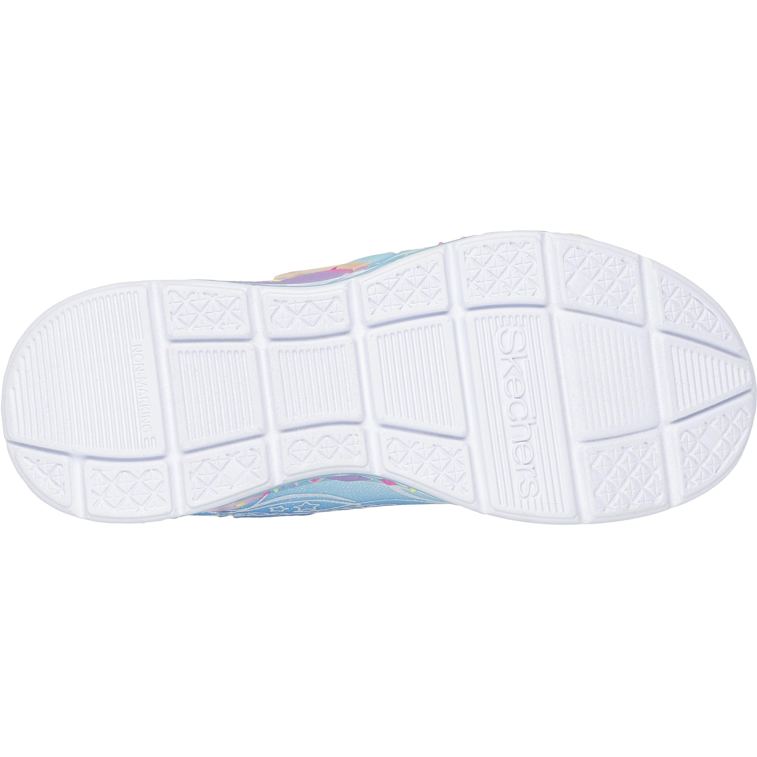 Детские кроссовки Skechers kids S-Lights Mermaid Dreams (синий / розовый) — фото 6