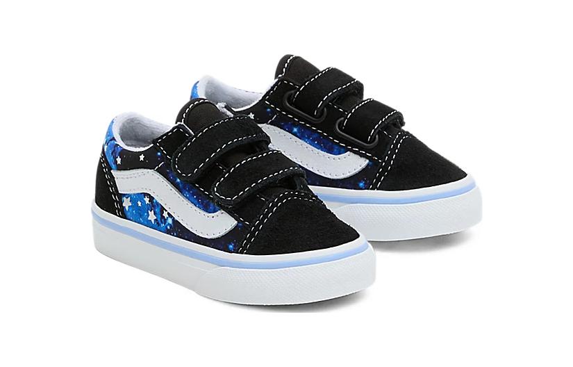 Детские кеды Vans Old Skool (темно-синие) — фото 4