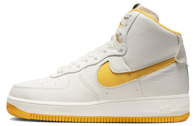 Кеды Nike Air Force 1 Sculpt (бело-желтые)