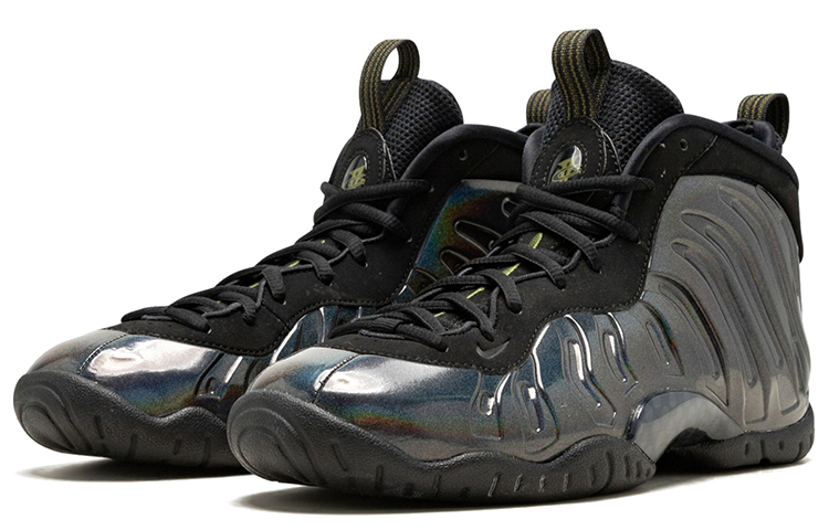 Кроссовки Nike Foamposite One (черный) — Чёрный — фото 3
