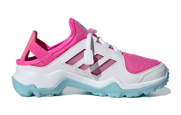 Детская обувь adidas Hydroterra Shandal K (розово-белый) — фото 4