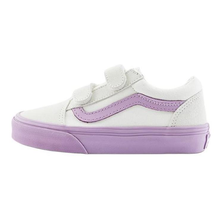 Кеды Vans Children Shoes (бело-фиолетовые)