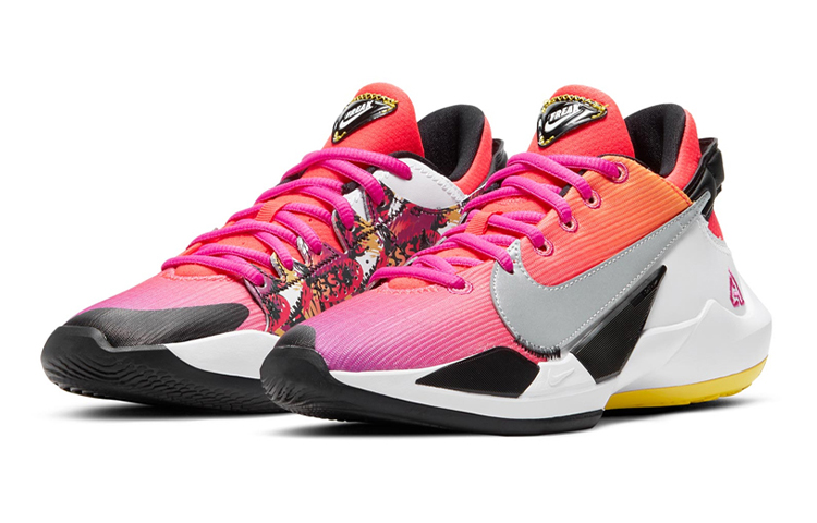 Унисекс кроссовки Nike NikeFreak 2 PE (оранжево-фиолетовый) — фото 3
