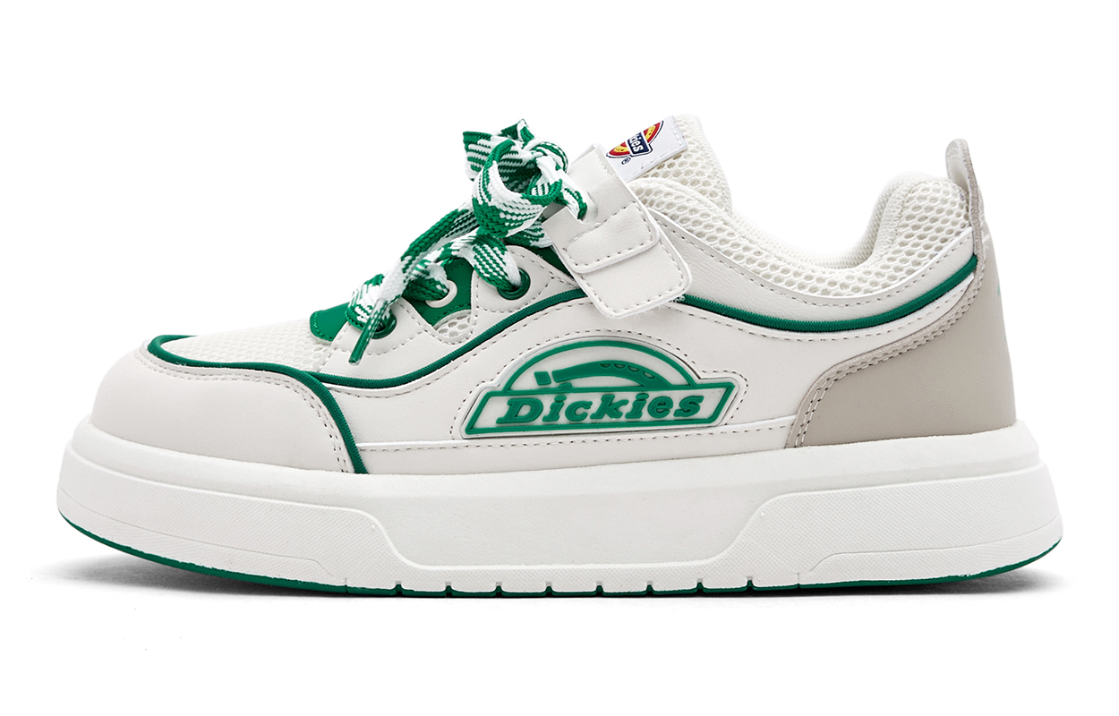 Кеды Dickies (бело-зеленые)