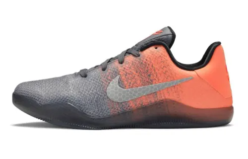 Nike Kobe 11 Low 'Easter' Kobe 11 Low top Basketball Shoes Gray Orange Unisex