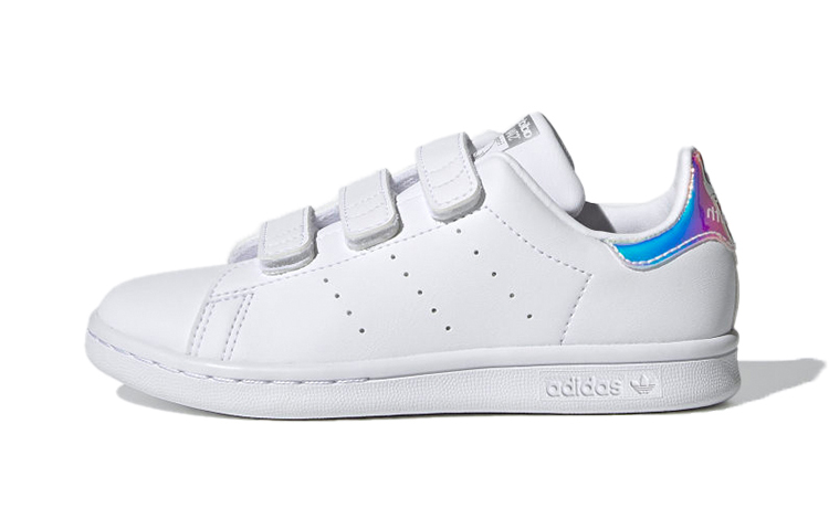 Кеды adidas originals STAN SMITH (бело-сине-фиолетовые)