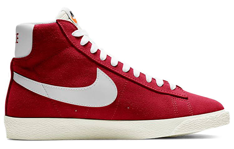 Кеды Nike Blazer Mid (бело-красные) — фото 2