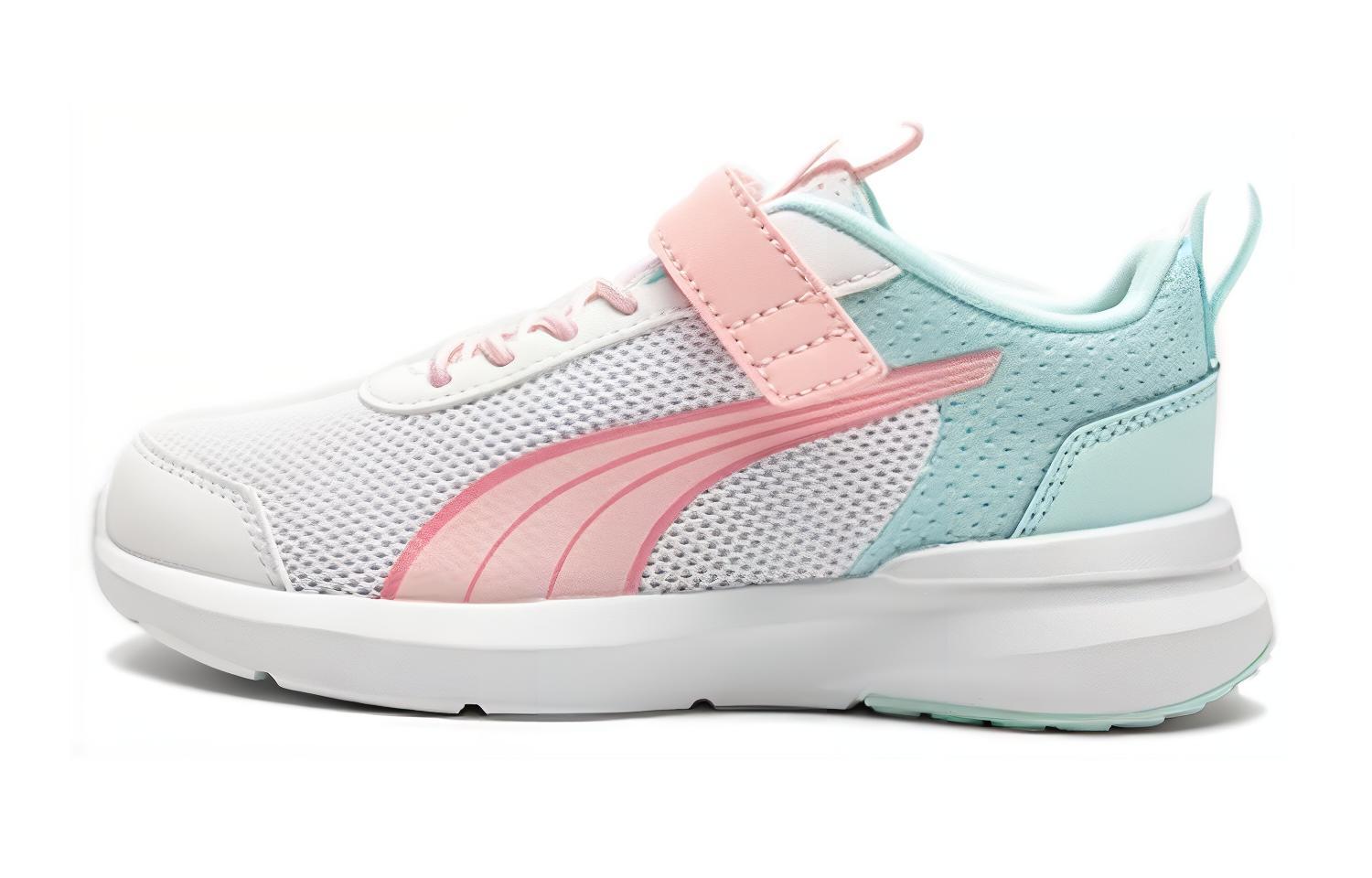 Кроссовки PUMA Kruz Track (розово-бело-синие)