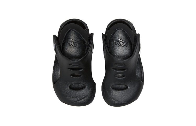 Детские сандалии Nike Sunray Protect 3 (черный / белый) — Чёрный / белый — фото 6