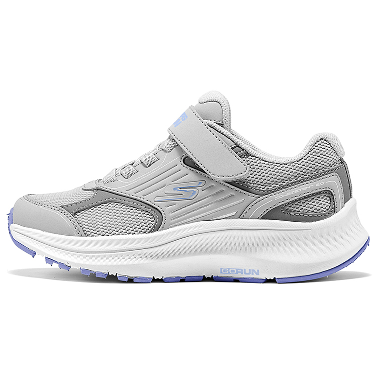 Детские кроссовки Skechers (серо-лиловые)