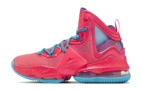 Nike Lebron 19 James 19 GS mid-top basketball shoes red and blue same style for men and women