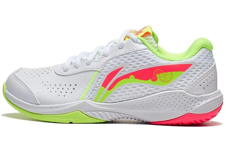 Li Ning Junior Seamless Abrasion Resistant Abrasion Resistant Low top Kids' Training Shoes White