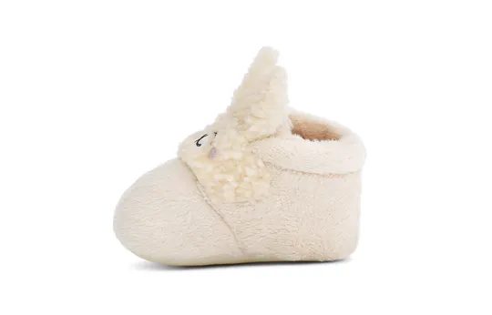 UGG Bixbee Llama Stuffie Thermal Abrasion Resistant Slip Resistant Snow Boots White Infant And Toddler