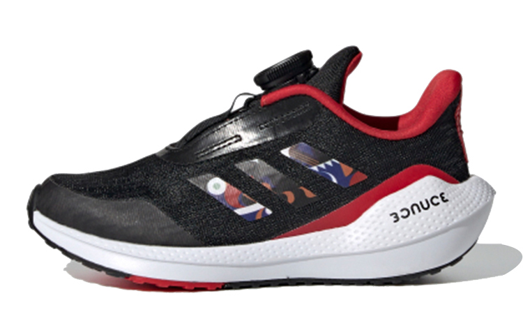 Детские кроссовки adidas EQ21 Run Boa Cny K (черно-красно-синий)