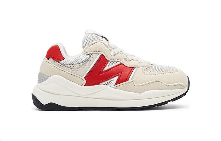 детские кроссовки New Balance New Balance (бежево-красный) — фото 2