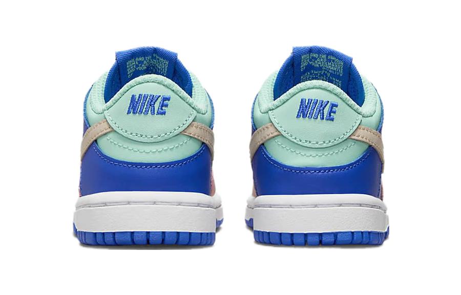 Детские кроссовки Nike Dunk (сине-розовые) — фото 7