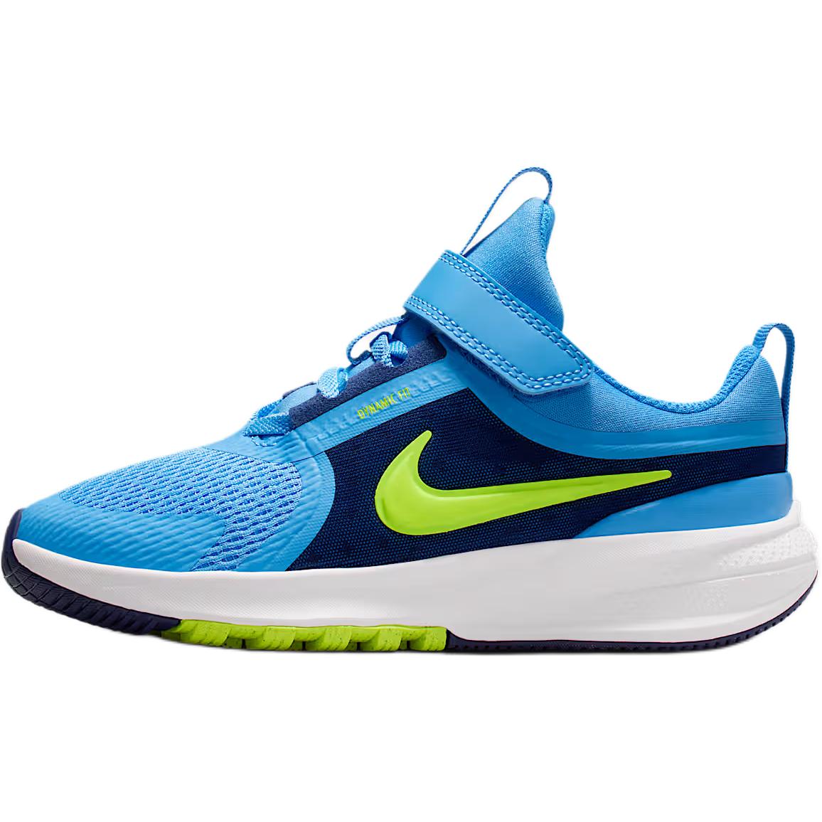 Кроссовки Nike Nike Star Runner 5 (сине-бело-желтые)
