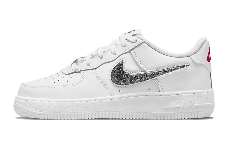 Кеды Nike Air Force 1 Lv8 (серебристо-белые)