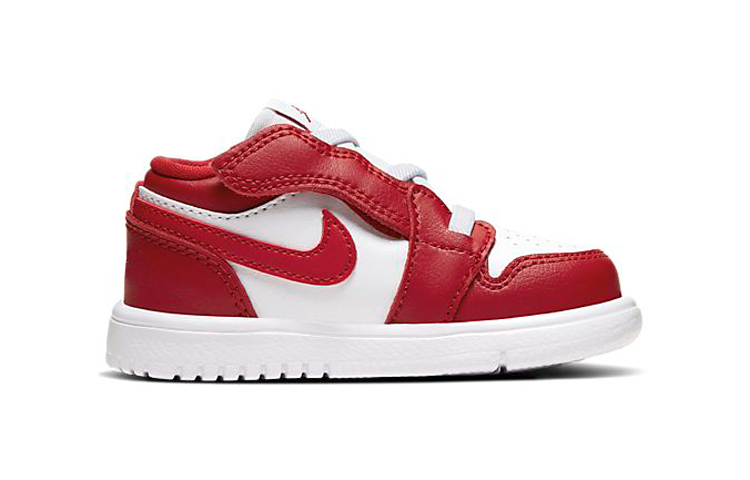 Детские кроссовки Jordan Air Jordan 1 Low Alt (бело-красный) — Белыйкрасный — фото 3