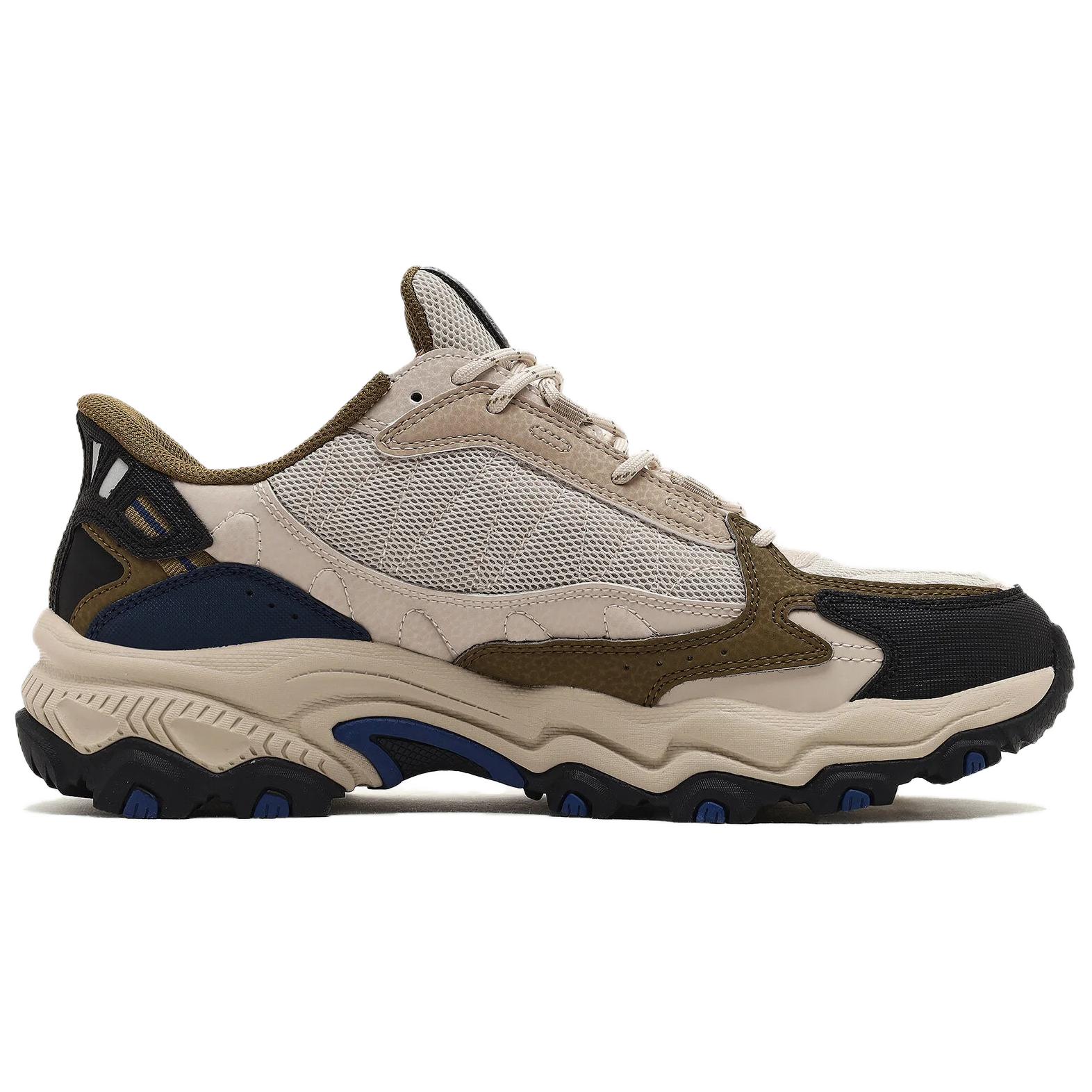 Skechers Cushioning Slip Resistant Abrasion Resistant Breathable Grip Low top Mountaineering Shoes Men’s Taupe