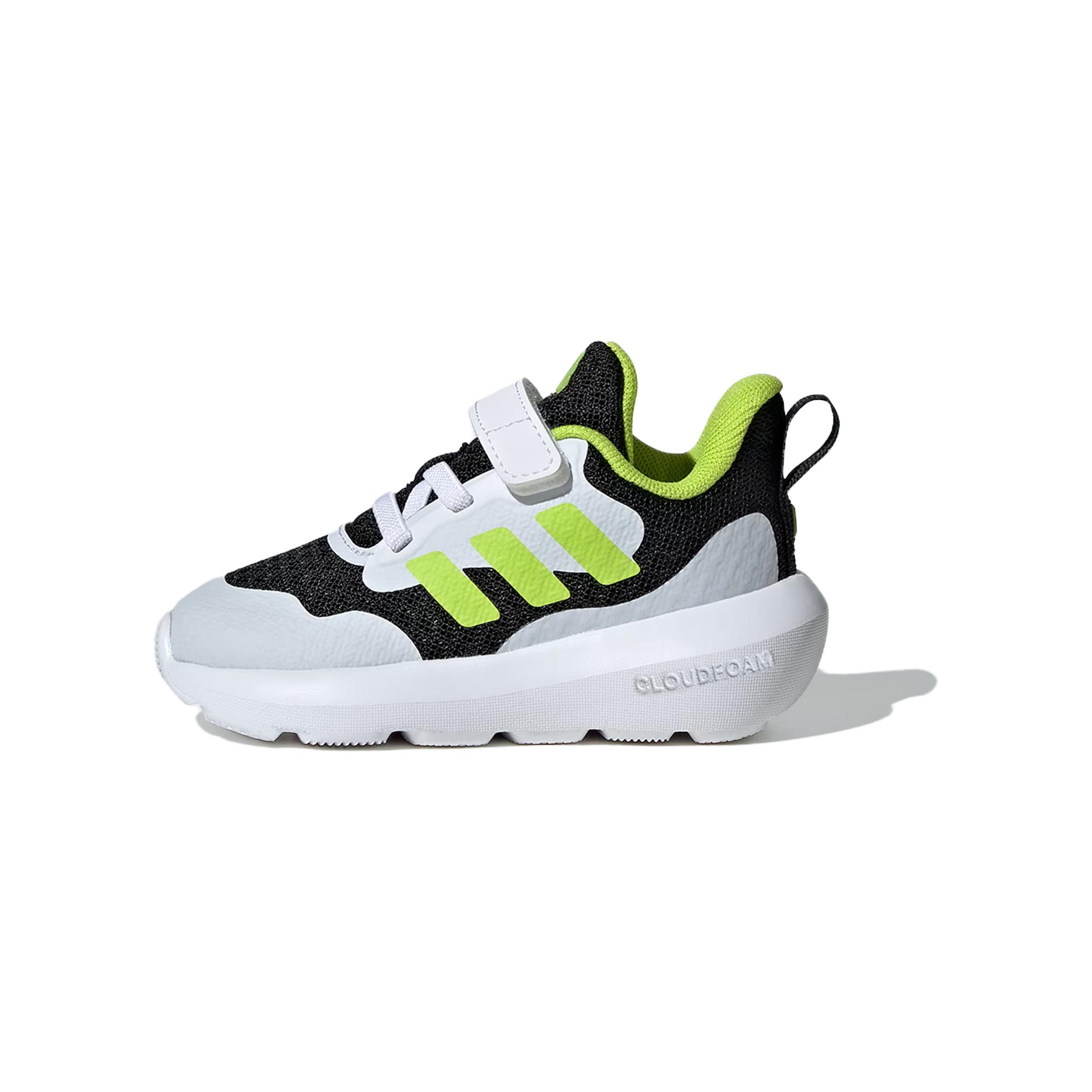 Кроссовки adidas Fortarun 2.0 (черно-зеленые)