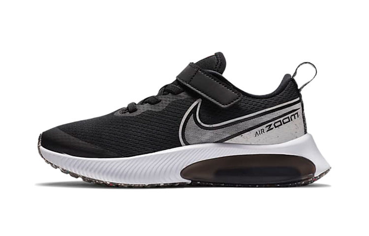 Детские кроссовки Nike Air Zoom Arcadia SE PSV (черно-серебряные)