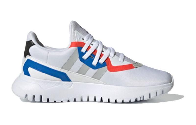 Кеды adidas originals Flex J (бело-сине-серый) — фото 4