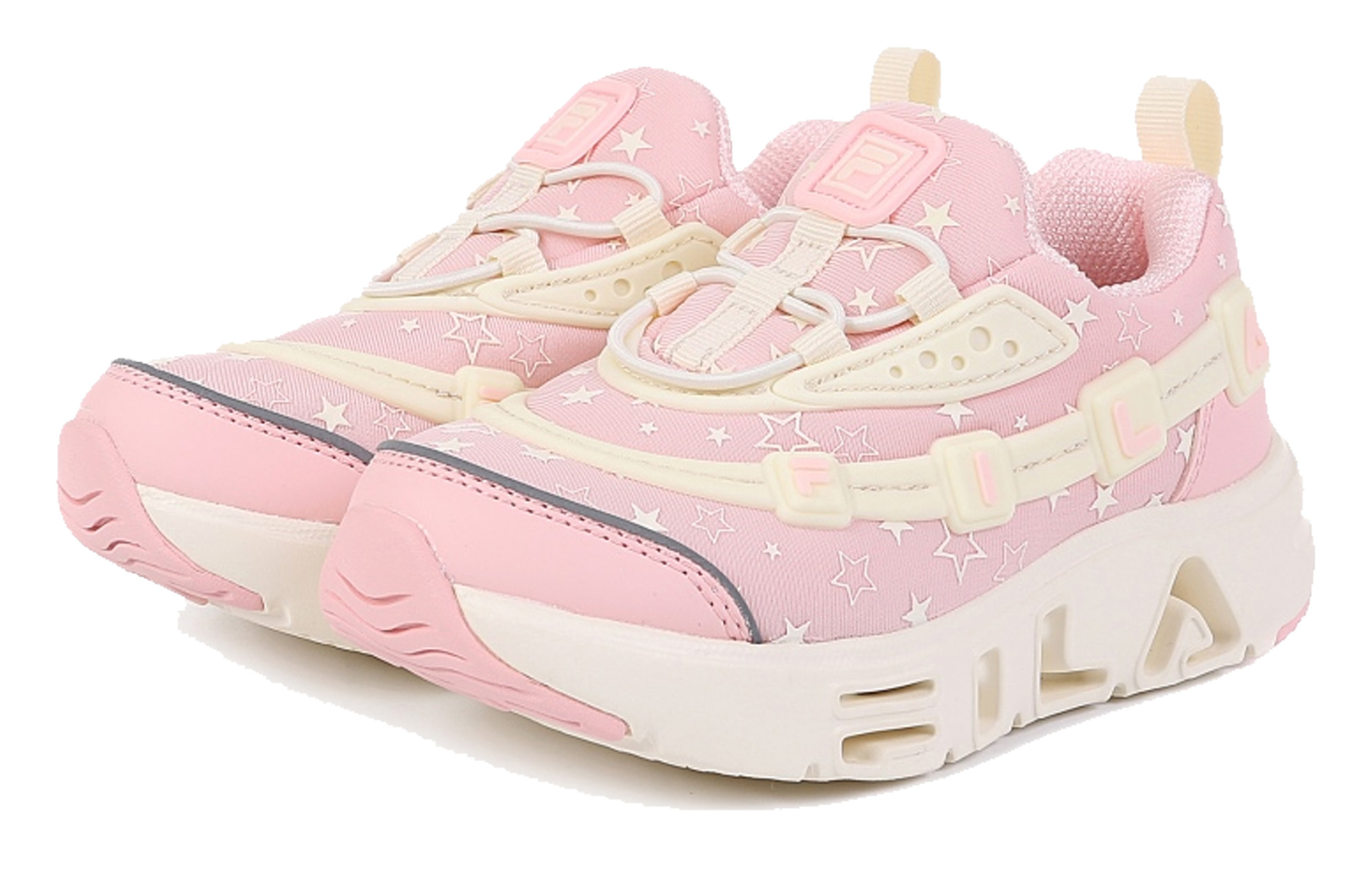 Детские кроссовки Fila KIDS (розовые) — фото 2