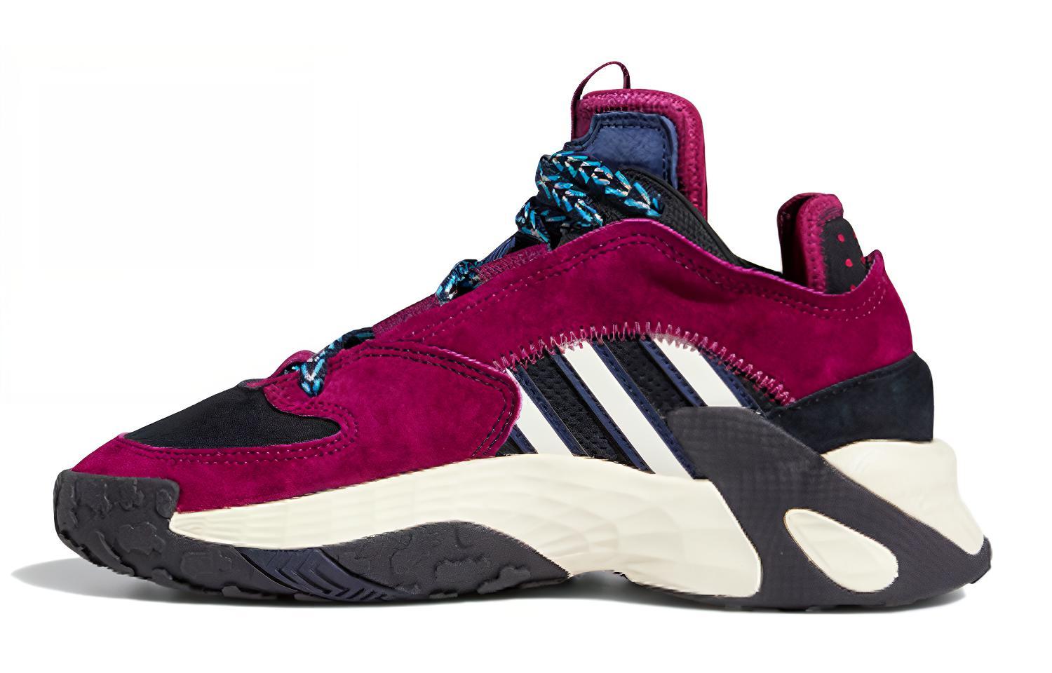 Детские кроссовки adidas originals STREETBALL J (черно-фиолетовые)