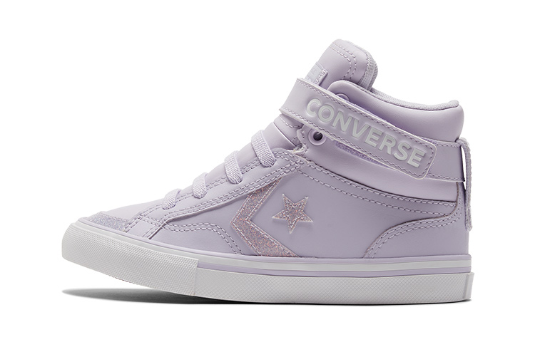 Детские кеды Converse Pro Blaze Strap Easy On (фиолетовые)
