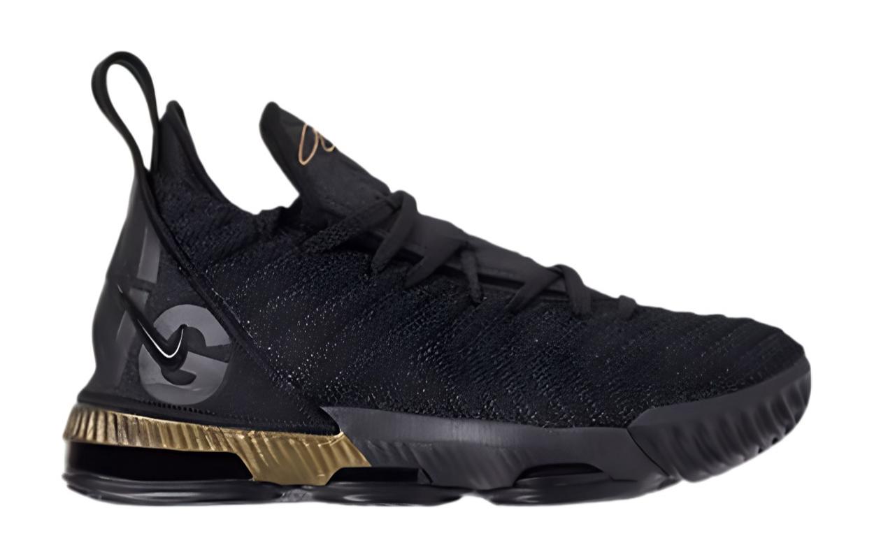 Кроссовки Nike NikeLebron 16 GS (черный) — фото 2