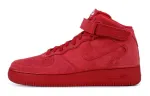 Nike Air Force 1 Mid Red Suede GS