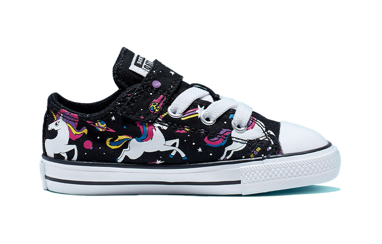 Кеды Converse Chuck Taylor All Star (черные) — 独角兽黑 — фото 2