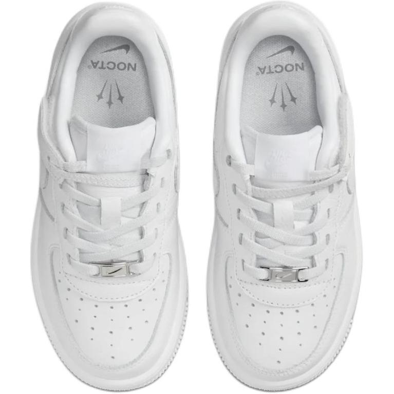 Детские кеды Nocta x Nike Air Force 1 Low Easy-On SP (белые) — фото 6