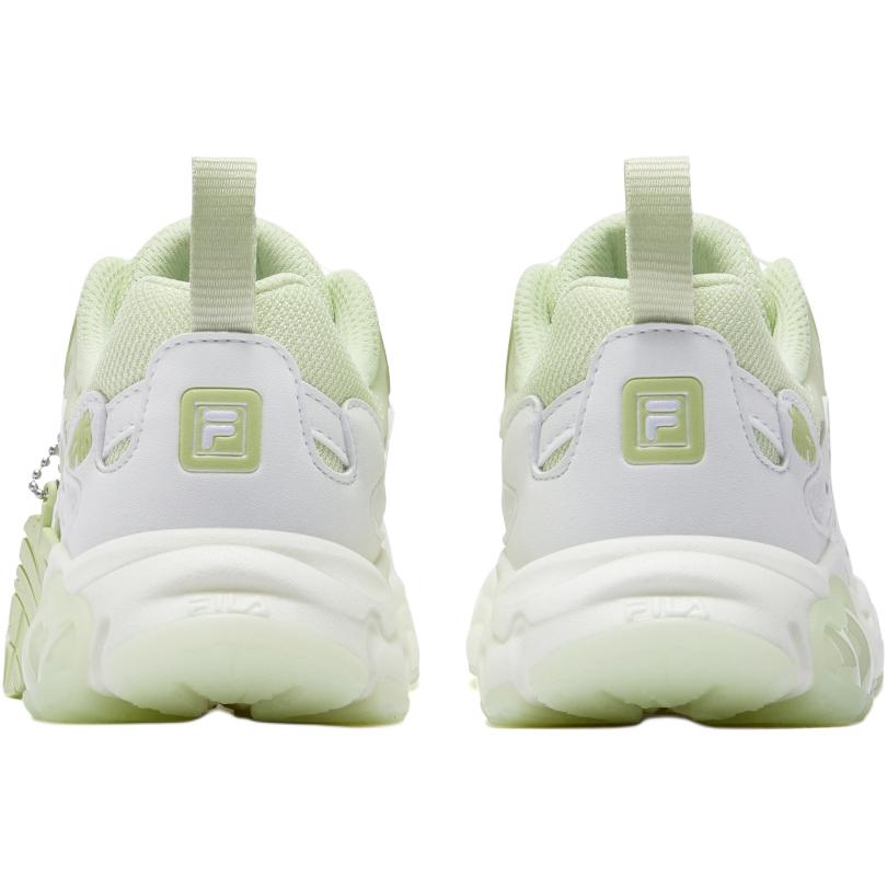 Кроссовки Fila Heritage-FHT Plantain SE (бежево-зеленые) — фото 4