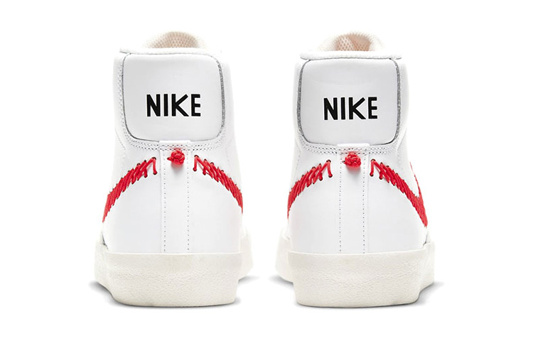 Кеды Nike NikeBlazer CNY GS (бело-красный) — фото 7