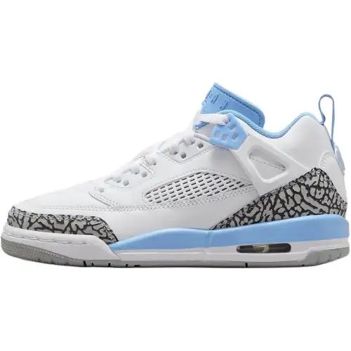 Jordan Spizike Low top Basketball Shoes White Blue Unisex