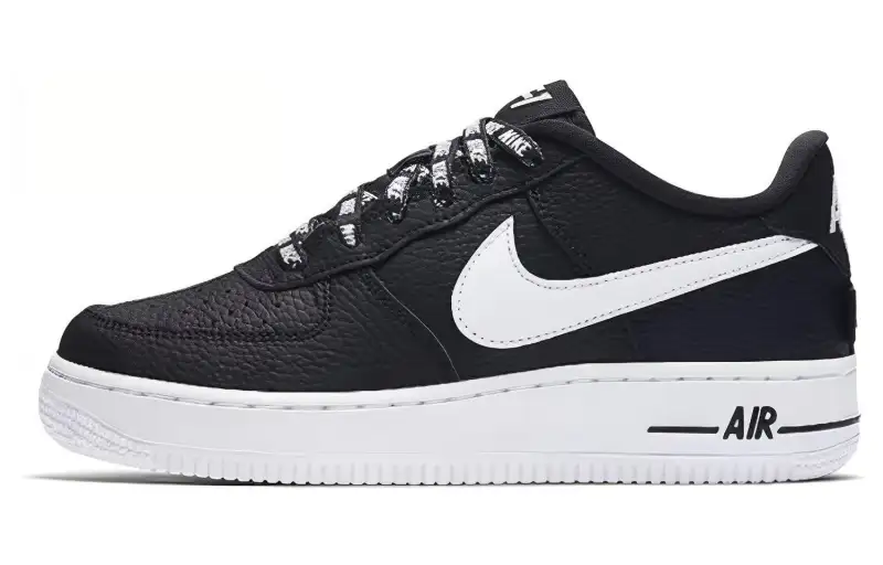 Nike Air Force 1 Low NBA Black White GS