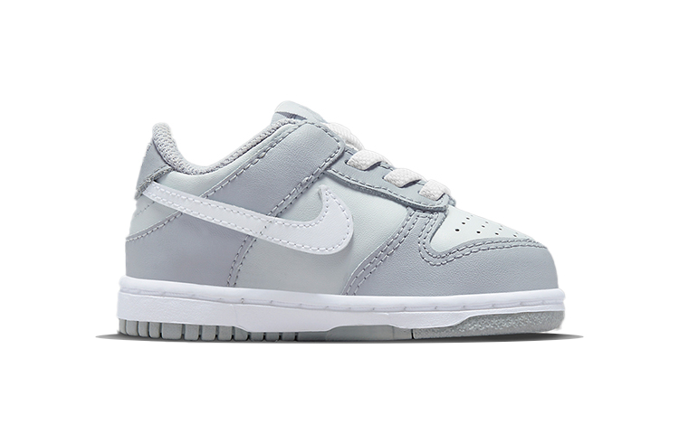 Кеды Nike Dunk (бело-серый) — фото 4