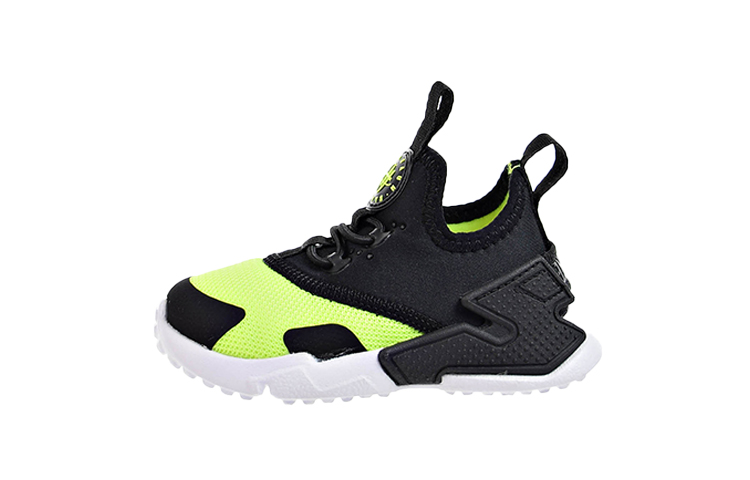Кеды Nike Huarache Drift (черно-зеленые)