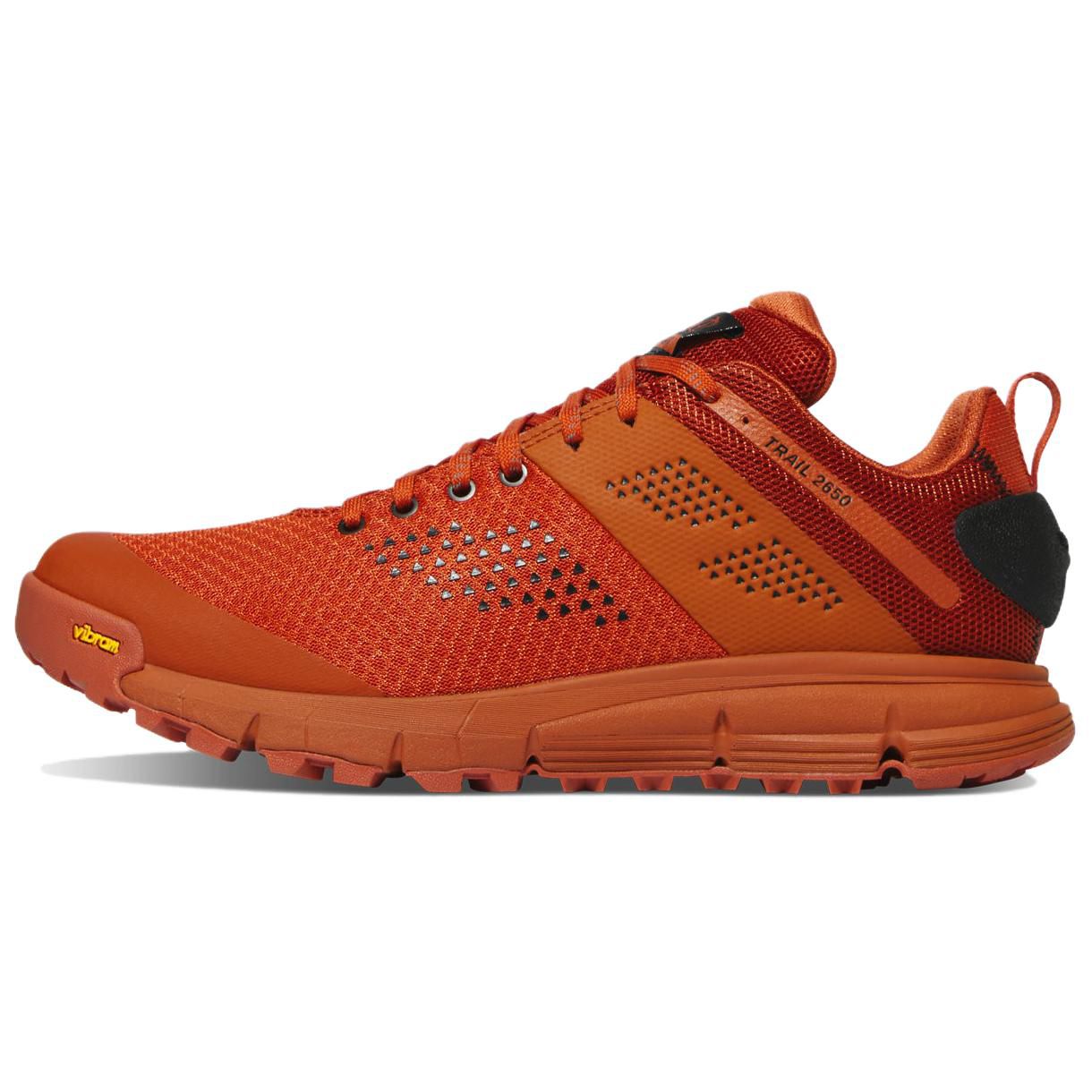 Danner Trail 2650 Slip Resistant, Abrasion Resistant, Breathable, Lightweight Running Shoes Men's Brick Red D Width