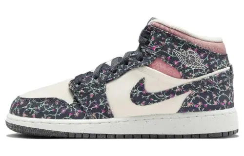 Jordan 1 Mid SE Floral GS