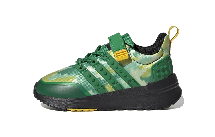 Детские кроссовки LEGO LEGO x adidas Racer Tr 21 Elastic Lace And Top Strap (зеленые)